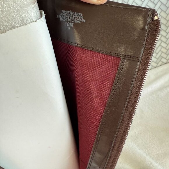 Tommy Hilfiger Dewberry Riding Boots - Size 10 - Dark Brown - BNWT - Picture 7 of 14